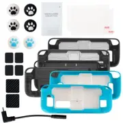 Full Curved Dustproof TPU+PC Case Joystick Cover Screen Protector for Steam Deck