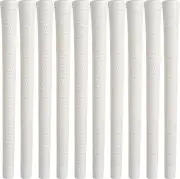 Star Sidewinder White Standard Size Golf Grips - Set of 10 - Made in U.S.A.