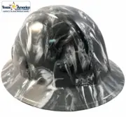 Venom Snake White Hydro Dipped Full Brim Hard Hat