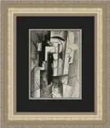 Pablo Picasso Portrait of Guillaume Apollonaire Custom Framed Print