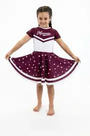 NRL Superstar Dress - Queensland Maroons - QLD - Girls - Toddler - Kid