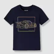 $22 Mayoral Baby Boy's Blue Sportscar T-Shirt Top Size 6