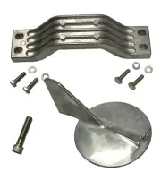 Zinc Anode Kit For Yamaha 150-200 Hp Outboard Counter Rotation LH Includes Hardw
