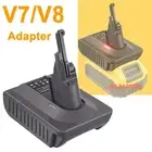 NEW Battery Adapter Converter for Dewalt 18V to for Dyson V7/V8 Vacuum Cleaner