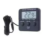Digital Fridge Freezer Thermometer Temperature Alarm Function Alert When Drop