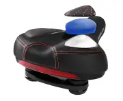 Mountain Bike Seat Bicycle Seat-Black Red