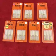 Rico Alto Sax 3.5 Strength 3-Pack X7 New, Band Instrument 21 Total Reeds