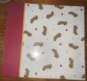 Once Upon A Time Scrapbook Album 12x12 School Bus Student Elementary High Middle