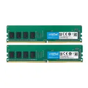 Crucial 8G (2X 4GB) DDR4 2400MHz PC4-19200 UDIMM Desktop Memory Ram CT4G4DFS824A