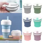 Business Travel Bottles Coffee Cup Water Bottle Silicone Folding Water Cups