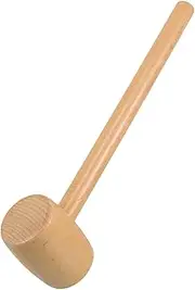 Unique Heart Shape Wooden Hammer Crackers Mallet Seafood Tool for Crafting and Dec