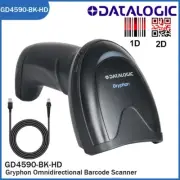Datalogic Gryphon GD4590-BK-HD Handheld USB Barcode Scanner 1D 2D Code Scanner