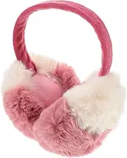 [GLSTOY] Winter Warm Earmuffs Plush Ear Covers Furry Headwear Cold Weather Protection Watermelon