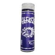 DUA LIPA 8" Glass Purple Pillar Prayer Candle FUTURE NOSTALGIA TOUR 2022 Merch