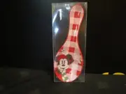 Minnie Mouse Ceramic Spoon Rest / Holder NEW