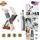 Durable Stainless Steel Mandoline Slicer & Veggie Chopper - Effortless Food Prep