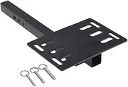 AlveyTech Universal Mobility Scooter Trunk Mounting Bracket with 3 Attachment Pins - Requires 1" Rear Hitch Mount, Adaptor to Attach Trunk to Mobility Scooters, Power Wheelchairs, Tricycles and More
