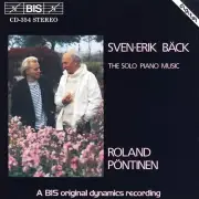 Sven-Erik Back Roland Pöntinen Piano Solo Music CD Adagio Molto Cantabile Ch NEW