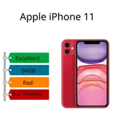 Apple iPhone 11 64gb - Red - Excellent (Refurbished)