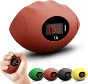 Hand Grip Strengthener, Rechargeable Digital Grip Strength Trainer up Brown