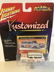 Johnny Lightning Street Freaks Kustomized 1955 Chevy Nomad Custom Station Wagon