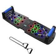 Portable Pushup Board - Strength Training Equipment,Portable Muscle Exercise Equipment, Pushup Board with Automatic Counter for Home Gym
