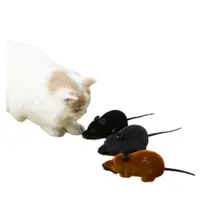 在飛比找蝦皮商城優惠-貓玩具老鼠 仿真無線遙控 逗貓神器 自嗨貓咪發聲玩具 毛絨電
