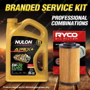 Ryco Oil Filter 5L APX5W30C3 Engine Oil Service Kit for Hyundai I30 FD 1.6 07-08