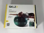 SKLZ Exercise Trainer Ball 65cm self-Guided Stability Ball - New in box
