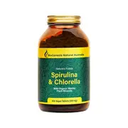 Biogenesis Spirulina & Chlorella + Marine Minerals 600 Tablets | 600 tablets