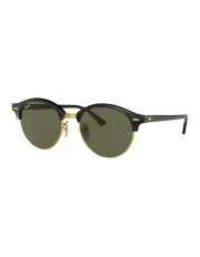 [Ray-Ban] Clubround Black RB4246 Sunglasses