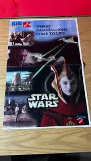Star Wars Flier Poster from Kmart from - 1999