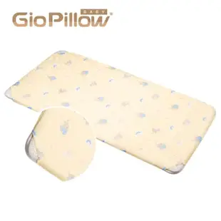 【GIO Pillow】大床 70×120cm 智慧二合一有機棉透氣嬰兒床墊 XM號(透氣床墊 可水洗床墊 嬰兒床墊 彌月禮)