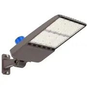 480V 300W LED Parking Lot Lights with Adjustable Arm Mount Dusk-to-Dawn Photo...