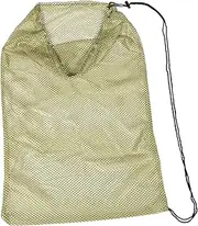 Drawstring Mesh Bag for Sports Balls Breathable Storage Pouch for Soccer Basketball Volleyball and Swimming Gear Easy to Clean Durable Matcha