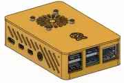 3D Printed Raspberry Pi 4B Fan Case