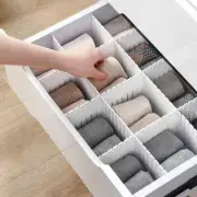 New Multipurpose Drawer Storage Divider Adjustable Plastic Cabinet Organizer Use