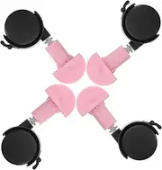 FIXOSHEE 4pcs Pet Cage Casters Swivel Wheels for Cat Cages Easy Assembly Secure and Stable Living Space Replacement for Cat Crates and Dog Carriers Durable Design for Safe Transportation