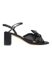 [Sandler] Aurora Sandals in Black Satin
