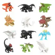12Pcs How To Train Your Dragon Toothless Light Fury Stormfly Action Figures Toys