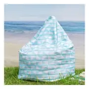 NEW Emerald Hill Weatherproof Outdoor Geometric Bean Bag By Spotlight