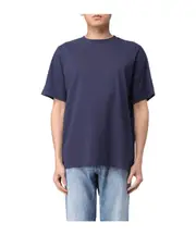 Autry Logo Jersey T-Shirt Blue