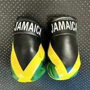 Jamaica Flag Mini Gloves Boxing Car Mirror Rearview Hanging Auto Decorating