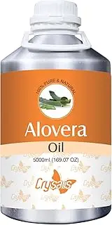 CRYSALIS Aloe Vera Oil | Pure & Natural Undiluted Cold Pressed Carrier Oil - 5000ml/169.07 fl oz