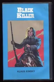 Black Killer (1971) Spaghetti Western - Klaus Kinski - GVC Video VHS (T)