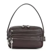 [Acne Studios] Acne Studios-Chocolate Brown Leather Camero Party Shoulder Bag-Donna OS