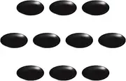 Set of 10, Black Glazed No. 9 Plate, 11.0 x 1.6 inches (28 x 4 cm) | Arita-yaki Plate, Setomonohonpo