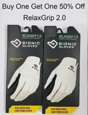 BOGO 50% Off - Bionic Golf Glove RelaxGrip 2.0 Relax Grip Golf Gloves