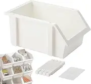 Stackable Baskets Storage Small Organizer Boxes | Compact Multipurpose Containers With Smooth Edges Ideal For Holding Food Packs Toys Supplies Play Areas Kids Rooms Pantry Shelves Classroom Corners