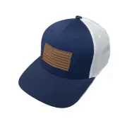 NEW Puma Volition Heritage Trucker Navy/White Adjustable Snapback Golf Hat/Cap